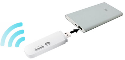Підключення Huawei E8372 до Power Bank