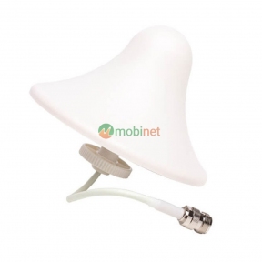 Купольна всеспрямована GSM/UMTS/LTE/WiFi антена Lintratek AO-800/2500 посиленням 3 dBi (800-2500 МГц)
